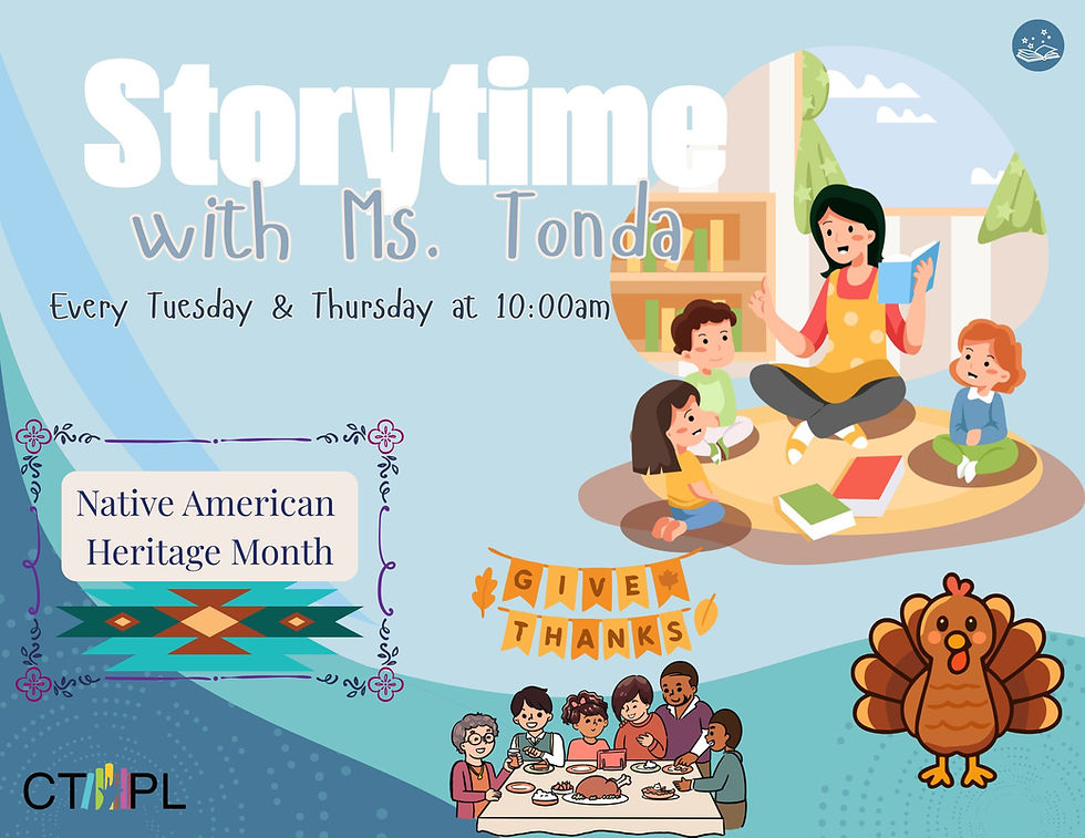 Storytime with Ms. Tonda