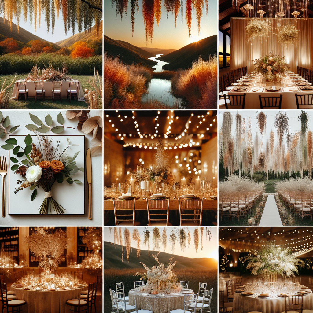 minimalistic decor designs with brown and gold hues