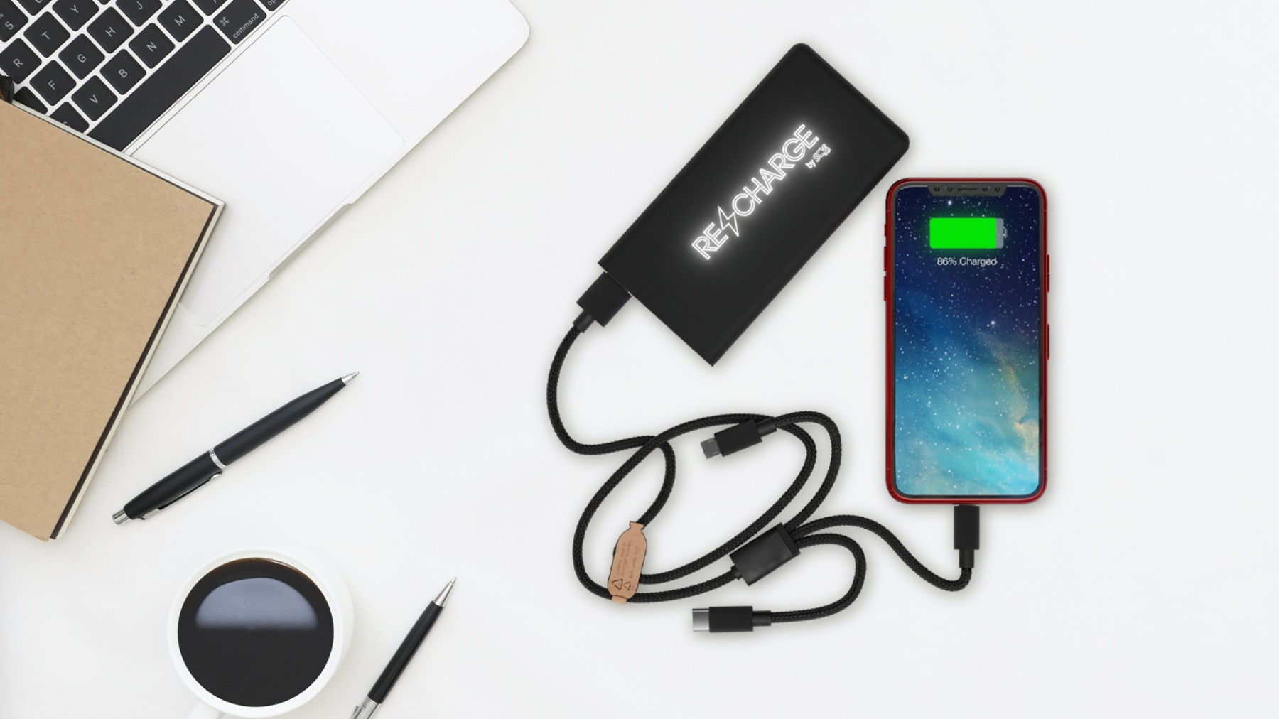 JUMBO WIRELESS 10000mAh POWER BANK