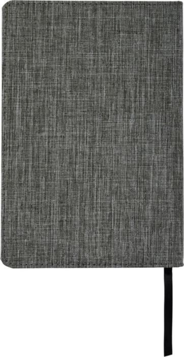 Thumbnail: MARKSMAN MERA A5 RPET NOTEBOOK WITH FRONT POCKET