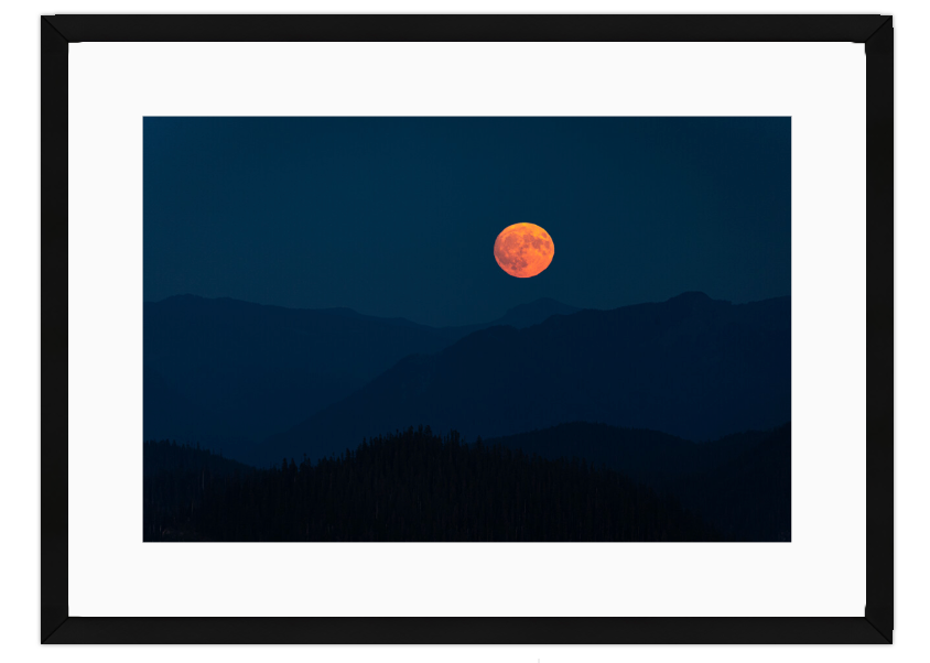 Thumbnail: Moonrise in Washington