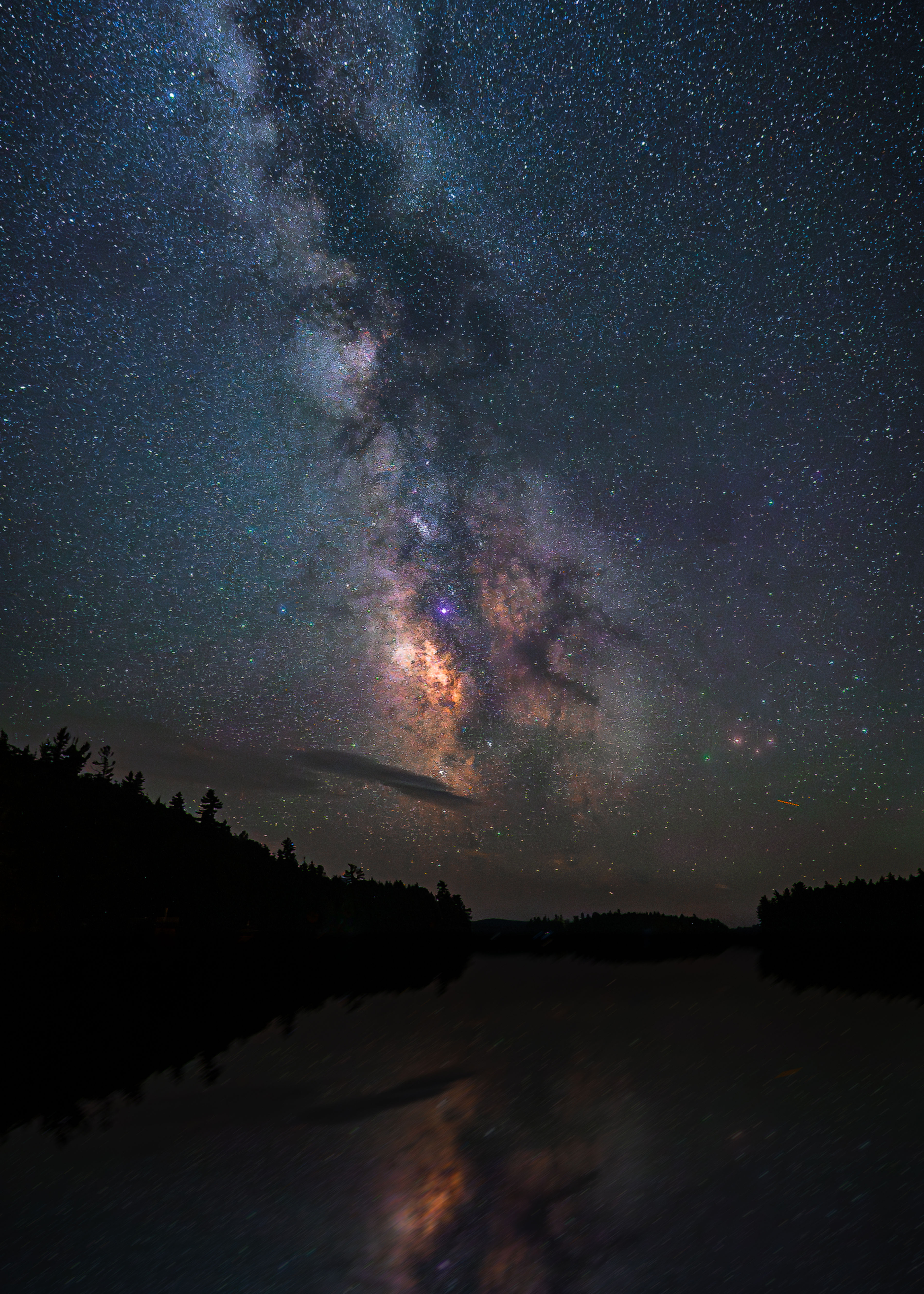 Milky Way over Sarnac Lake