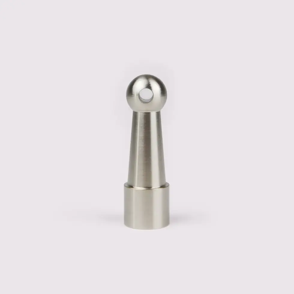 Thumbnail: Hepburn Hardware - Gallery Rail Middle Post H65mm