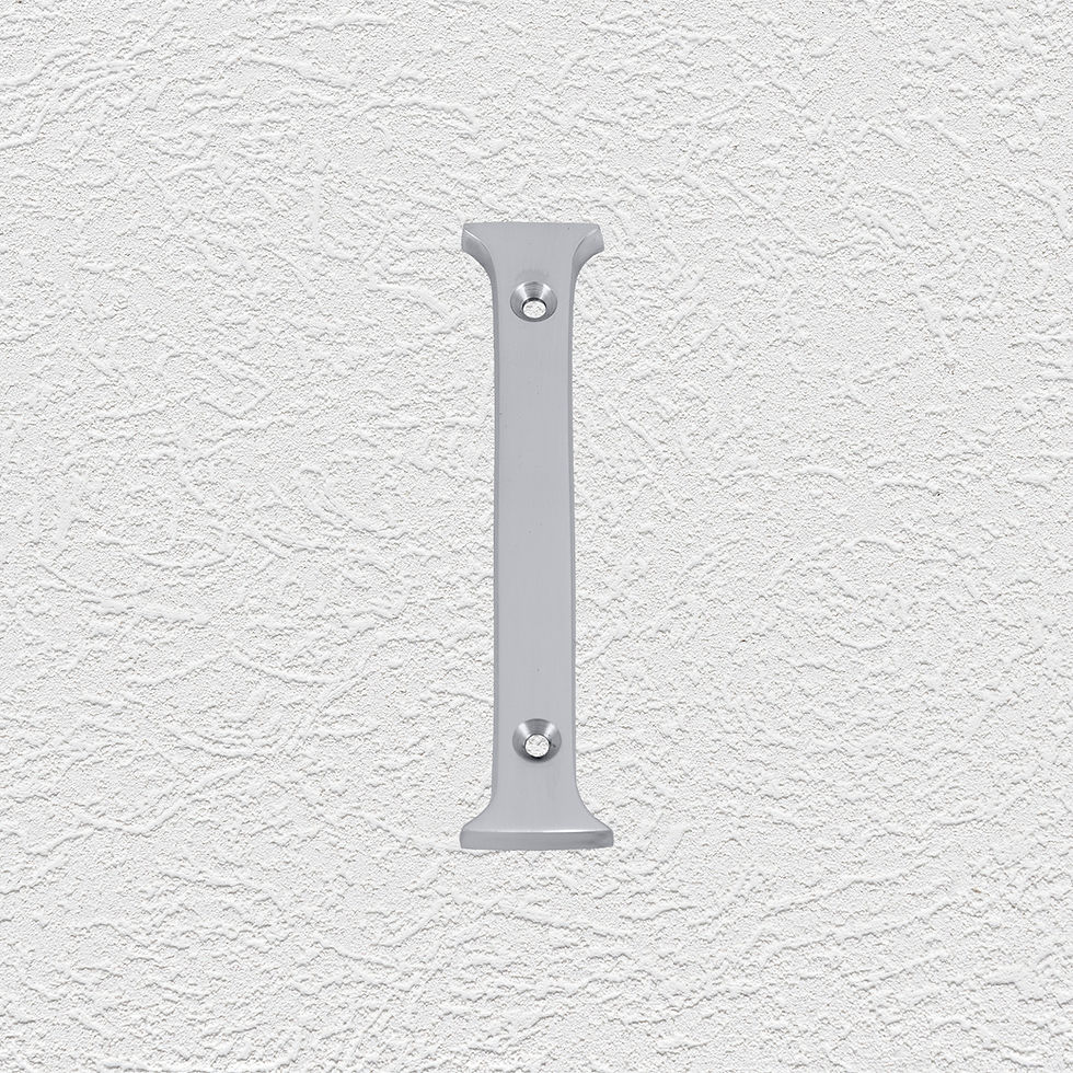 Thumbnail: Domino Brass - 932 Series Alphabet Letter I (5 Sizes)