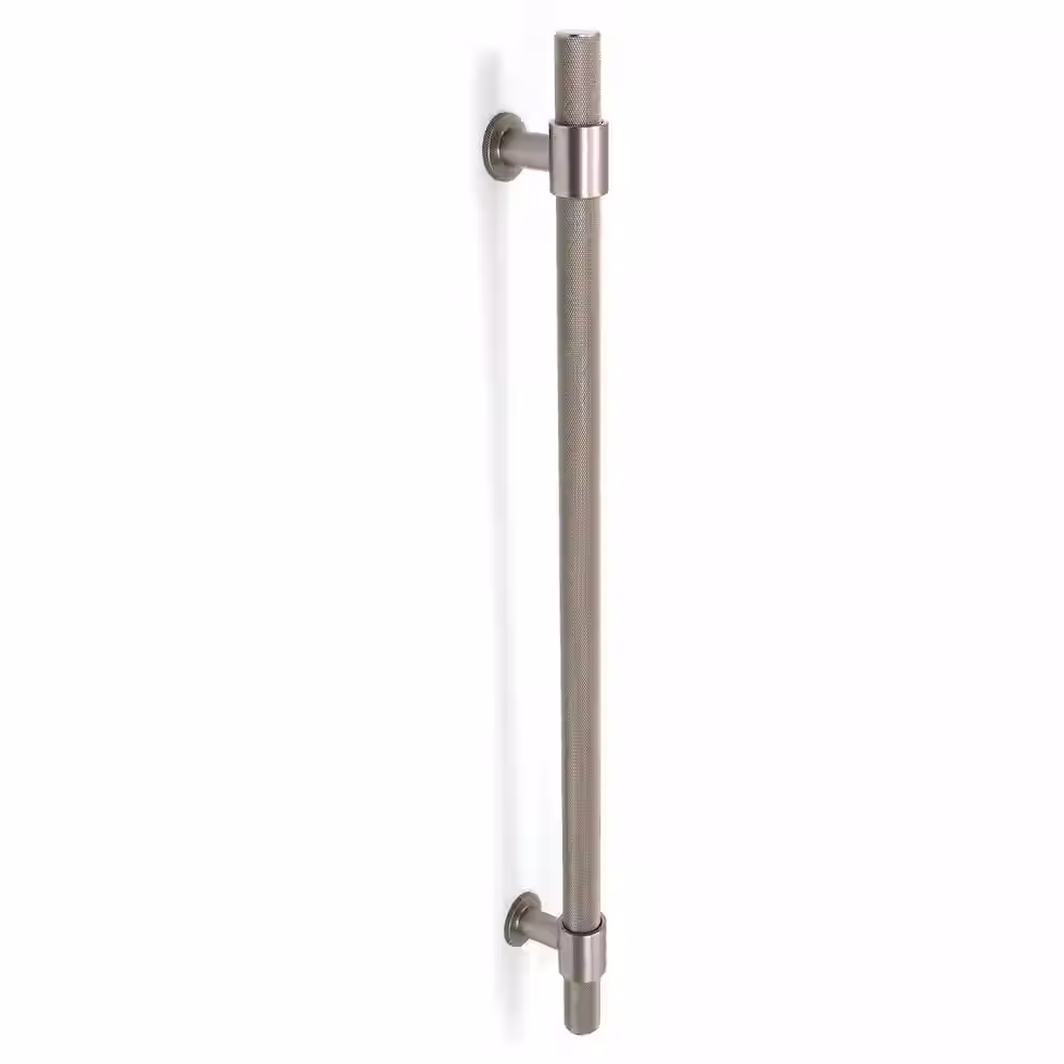 Thumbnail: Momo Handles - Belgravia Knurled Entrance Door Pull Handle L600mm