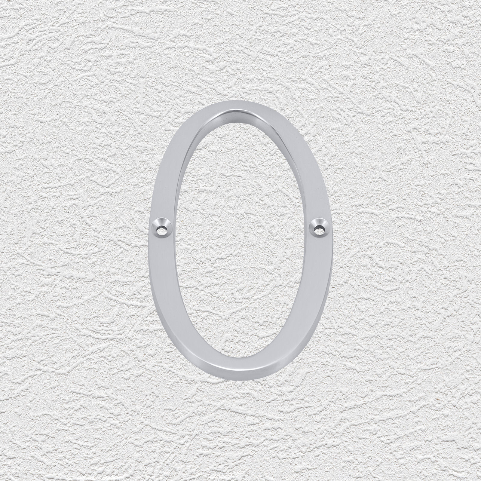 Domino Brass - 902 Series Numeral Number 0 (6 Sizes)