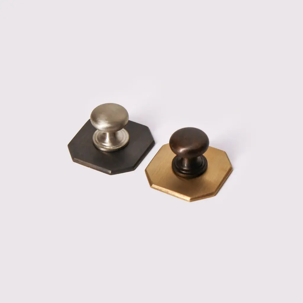 Hepburn Hardware - Audrey Cupboard Knob Backplate L40mm