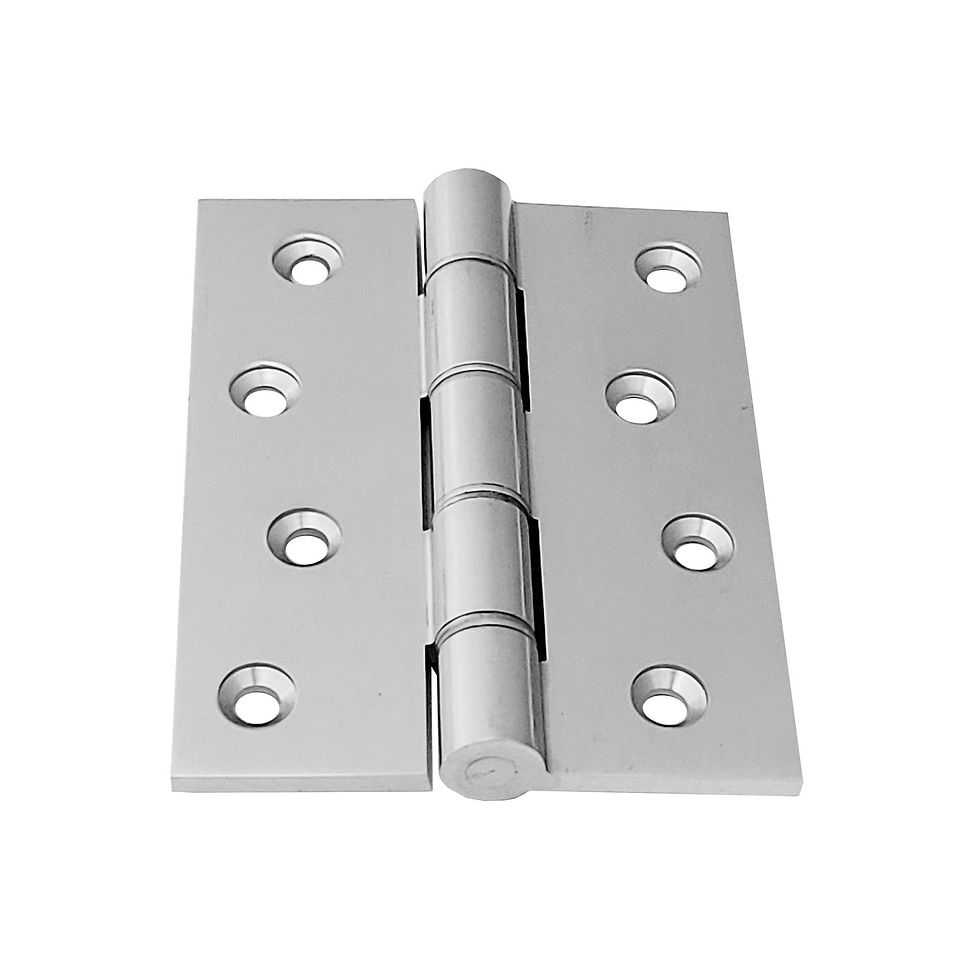 Thumbnail: Domino Brass - 60802 Washer Hinge H100xW76mm
