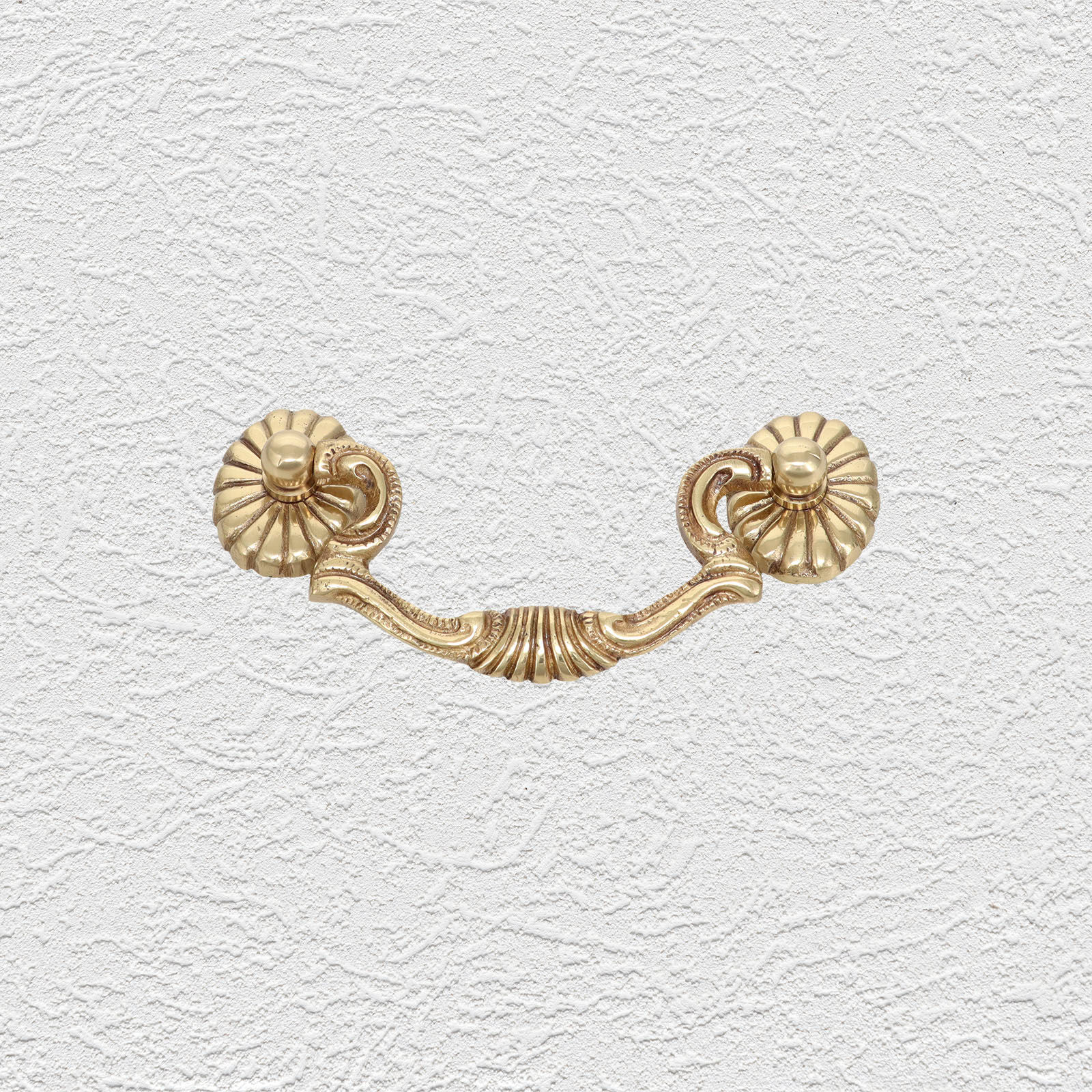 Domino Brass - 9609 Design Swan Neck Traditional Cabinet Pull Handle