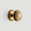 Thumbnail: Domino Brass - 501 Georgian Classic Cupboard Knob D25, 32, 38, 50mm
