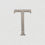 Thumbnail: Domino Brass - 932 Series Alphabet Letter T (5 Sizes)