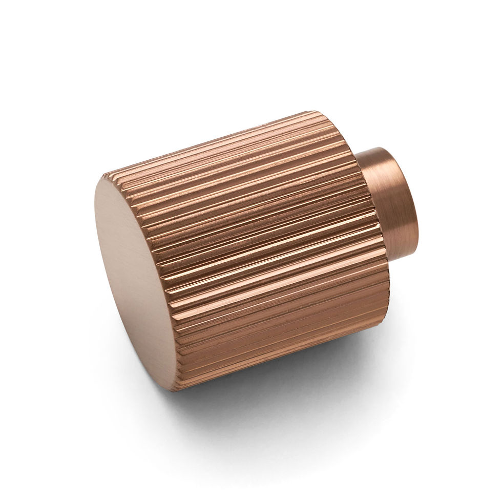 Thumbnail: Manovella - Rhea Fluted Cupboard Knob D20mm
