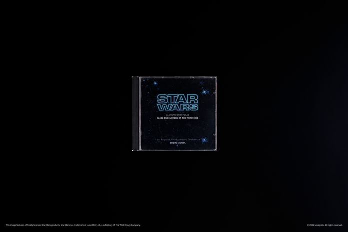 STAR WARS LA GUERRE DES ÉTOILES
CLOSE ENCOUNTERS OF THE THIRD KIND
Los Angeles Philharmonic Orchestra
ZUBIN MEHTA