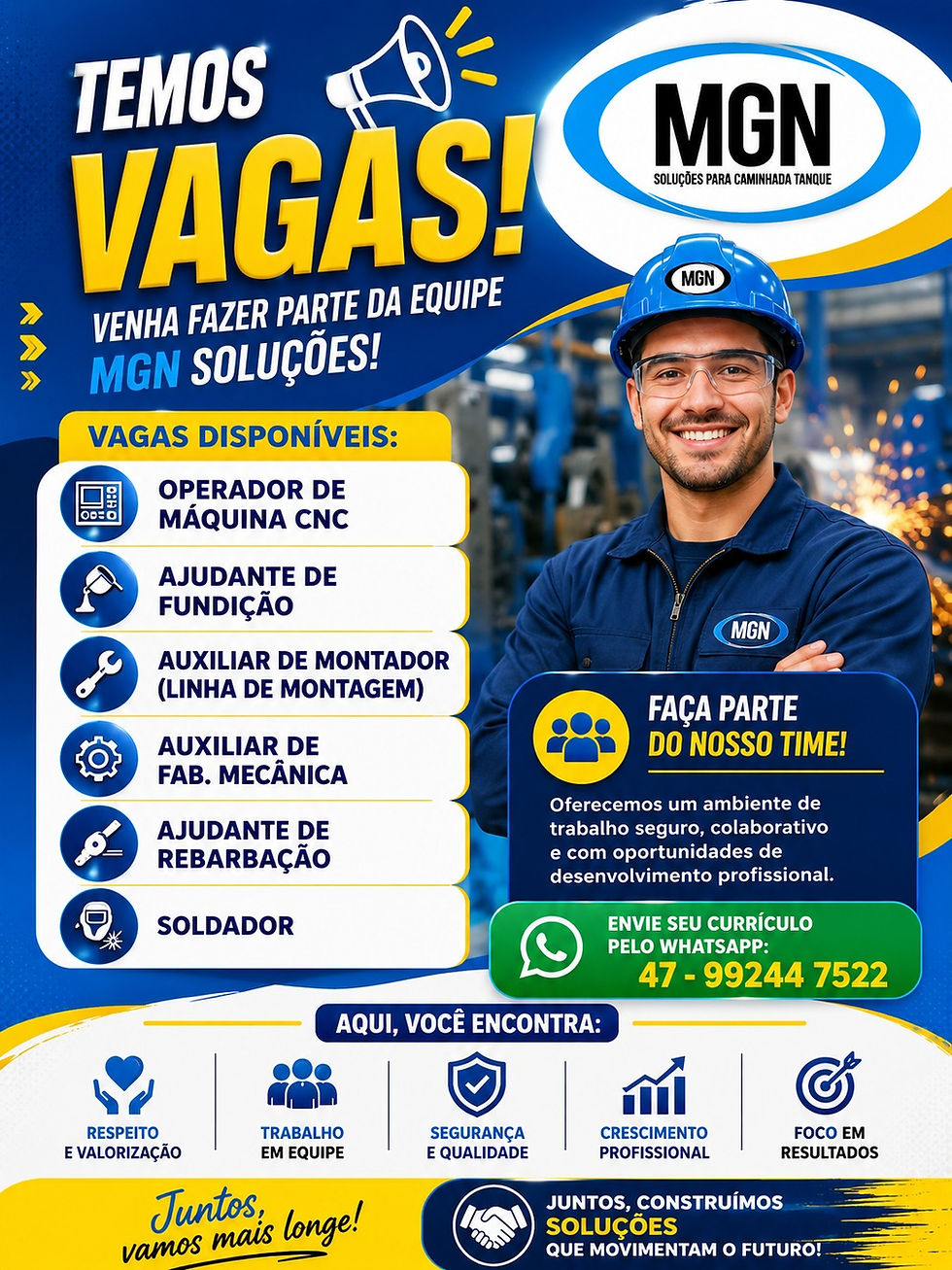 Vagas - MGN