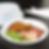 Thumbnail: Reusable Plastic Plates 10" (26cm) White Dinner Break Fast Party Catering Plate
