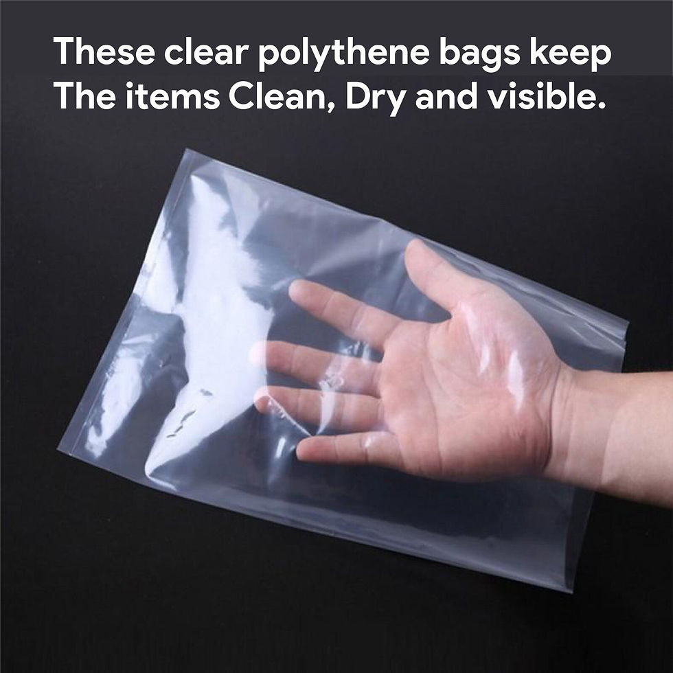 Thumbnail: crystal clear food bags
