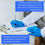 Thumbnail: Disposable Powder Free Vinyl Gloves for Painting First Aid S/ M / L / XL