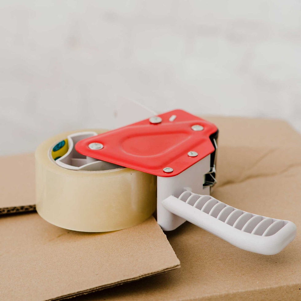 Thumbnail: Parcel Packaging Tape 48mm x 66m Vibac Cartoon Sealing Tape for Moving House