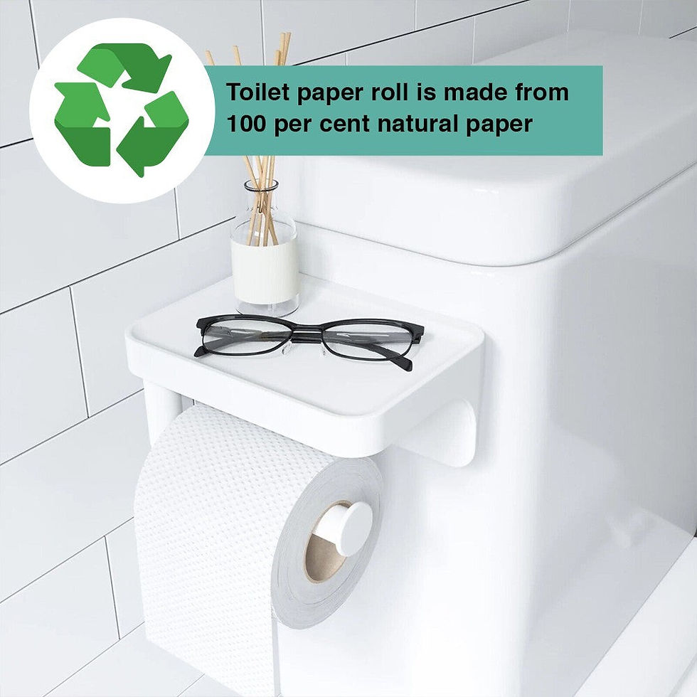Thumbnail: 24 x Toilet Paper Roll White Jumbo Industrial Toilet Tissue Roll 2Ply 95mmx120m