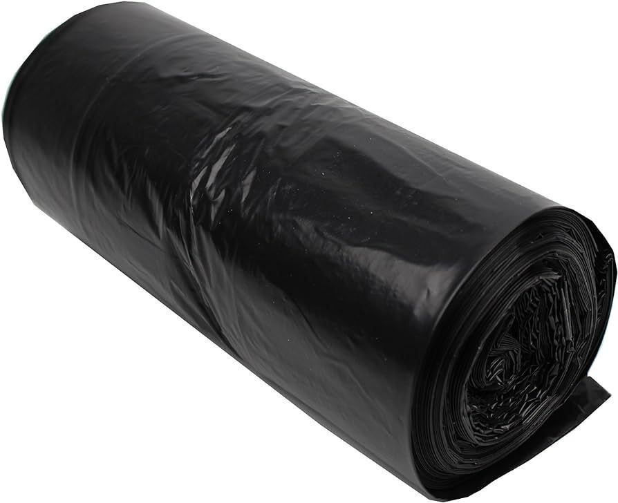 Thumbnail: Heavy Duty Refuse Sacks 29" x 34" 50ltr Black Bin Liner Bags for Wastage