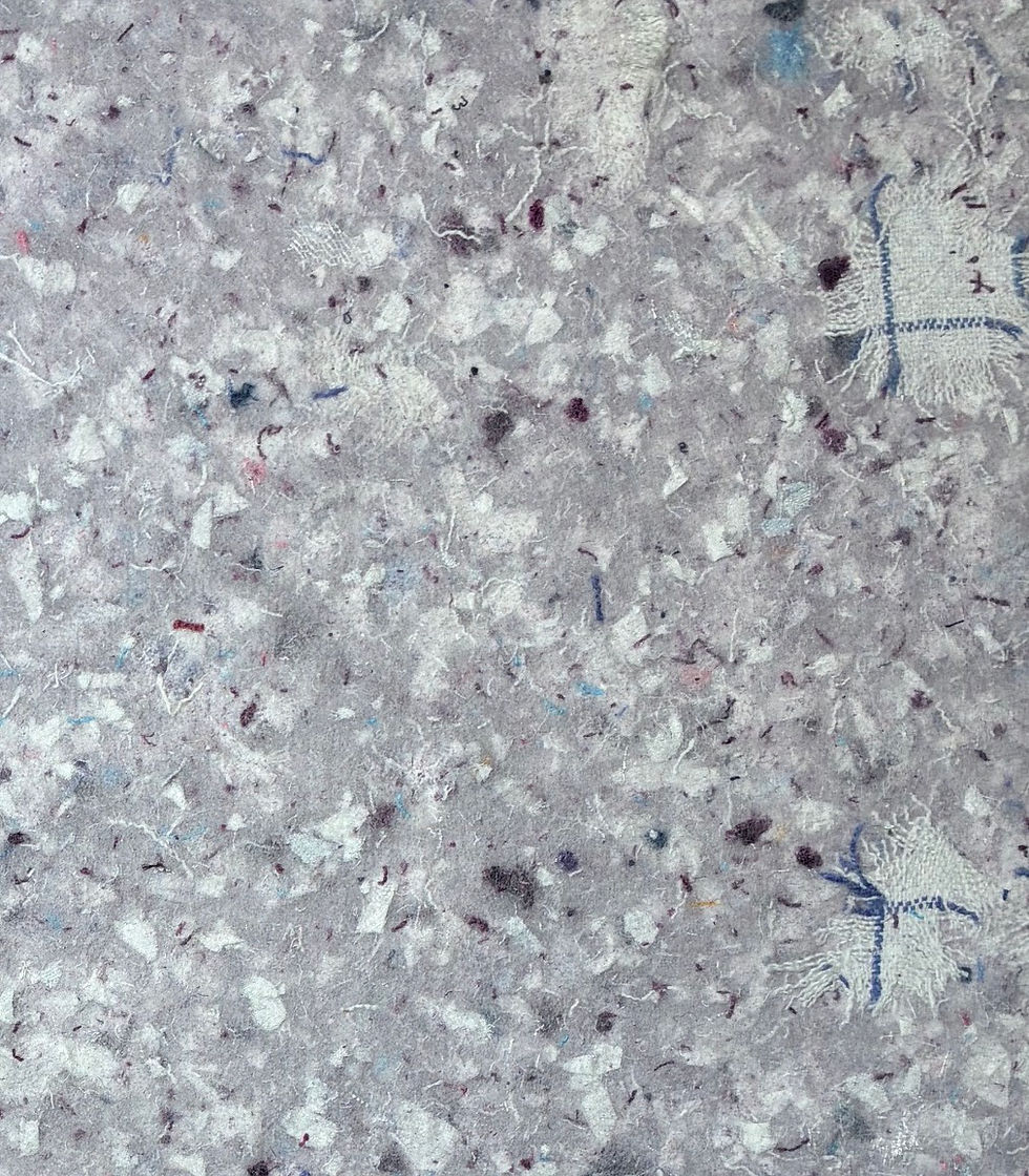 Miniaturebillede: Akustiske vægmoduler - 30x30cm af genanvendt tekstil