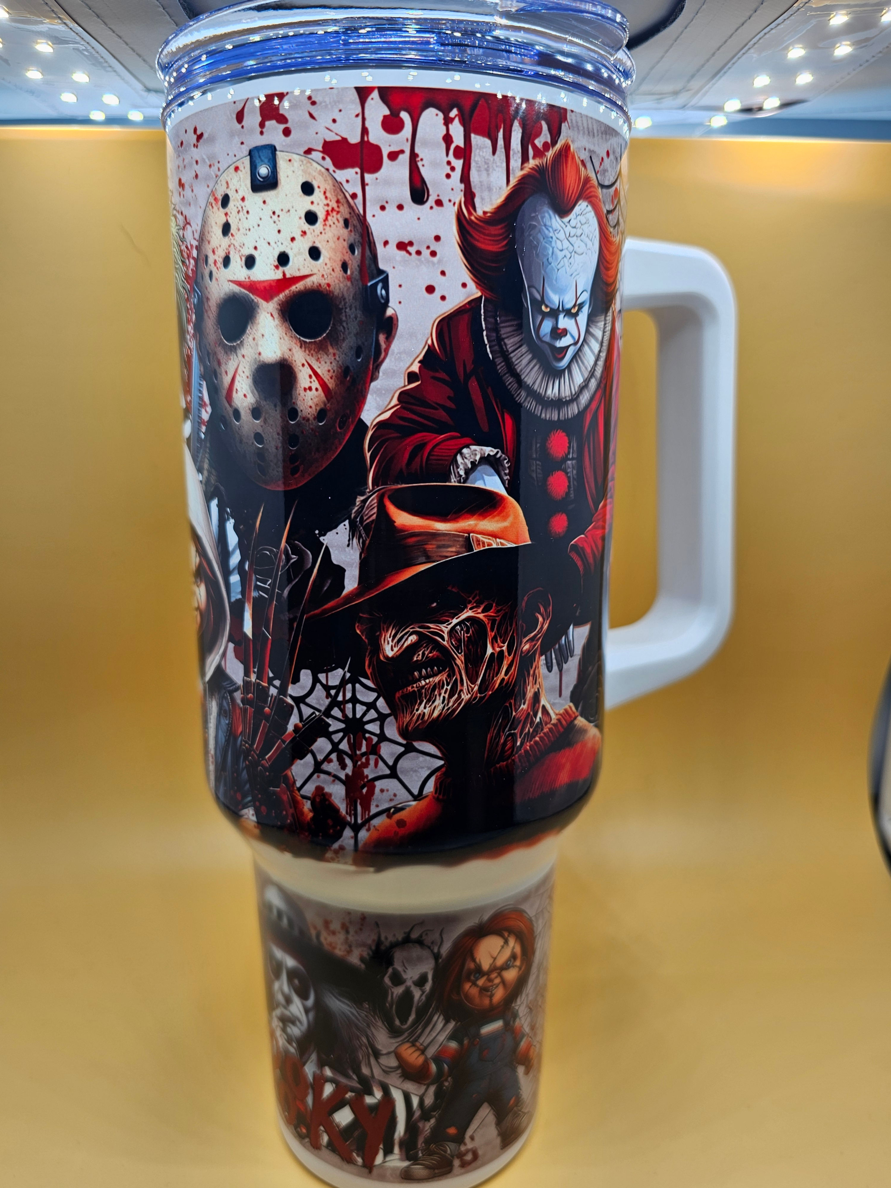 Halloween Villian Tumbler 