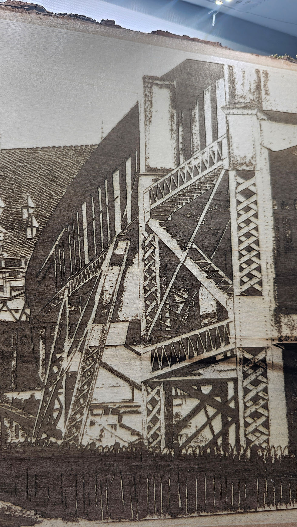 Thumbnail: Richmond Mainstreet Station wood art