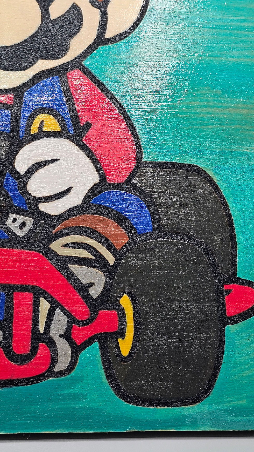 Thumbnail: Nostalgic laser engraved painting