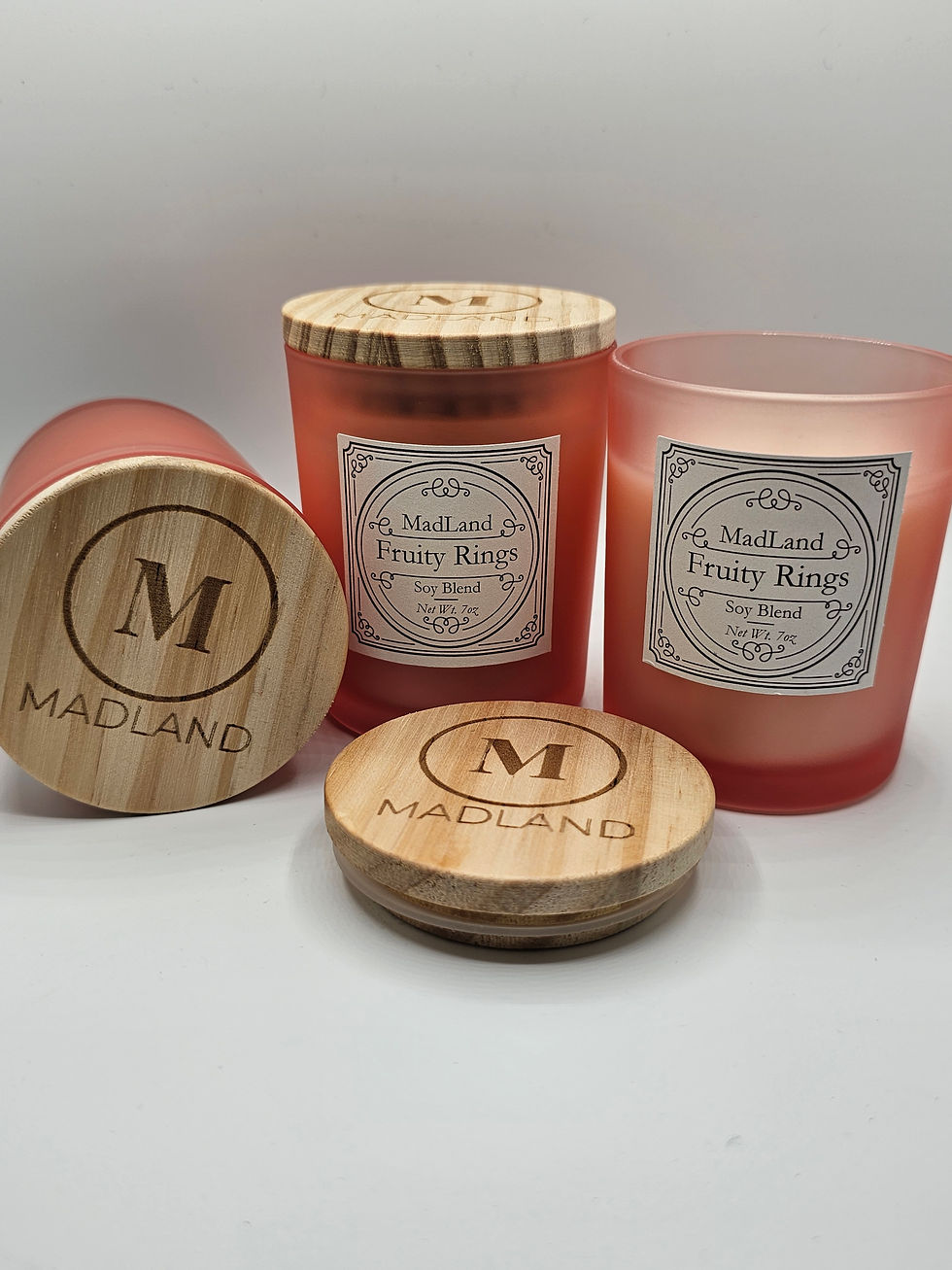 Thumbnail: Fruity Rings Scented Soy Candle 6oz.