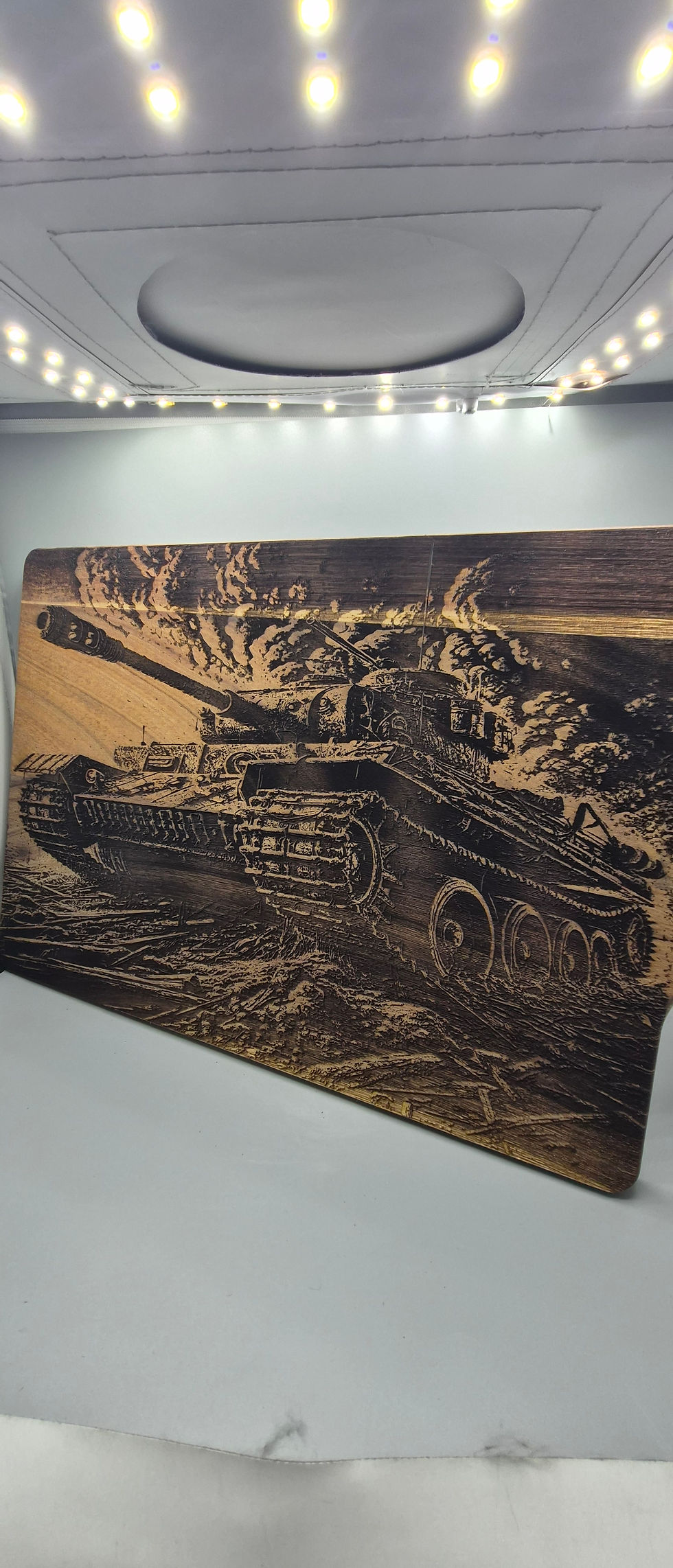 Thumbnail: Military Tank cutting board 