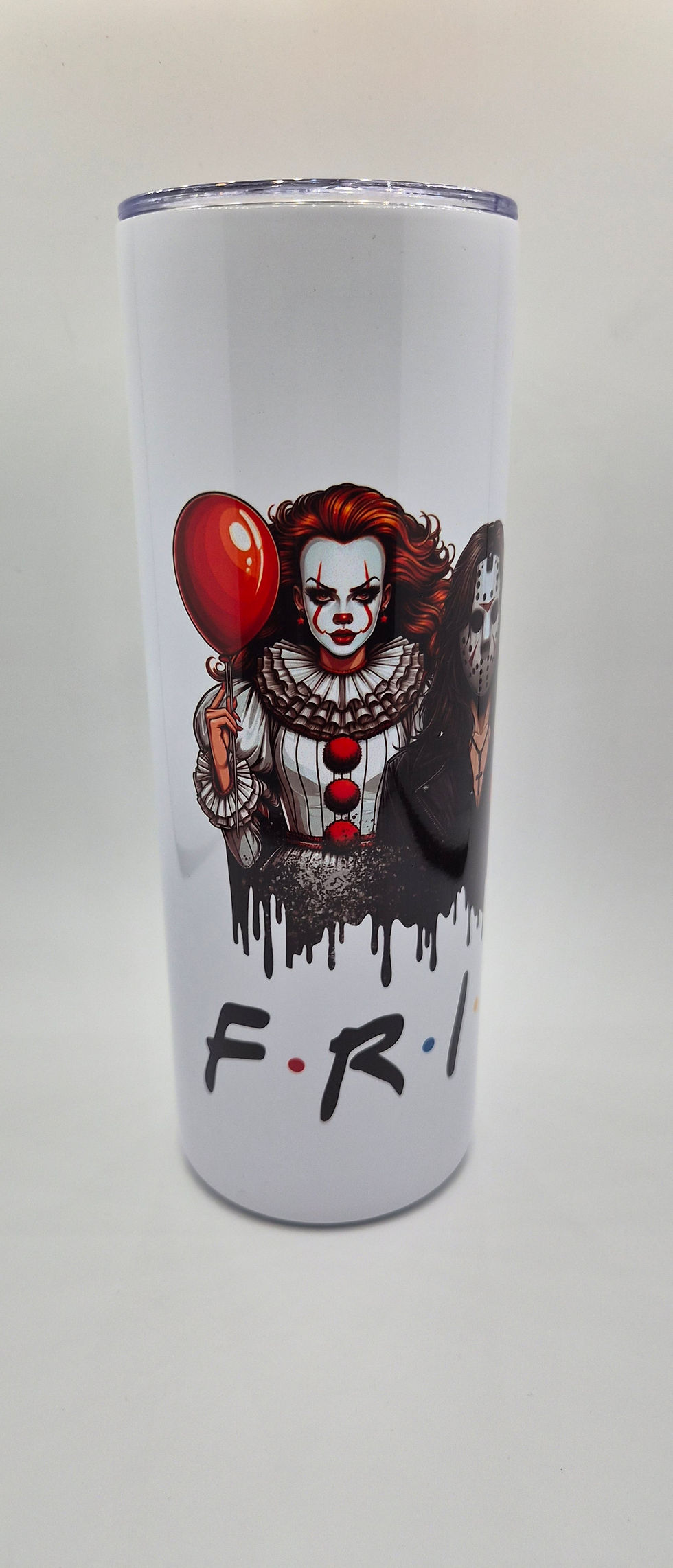 Thumbnail:  Halloween Lady villian Friends 20oz tumbler 