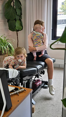 children enjoying chiropractic