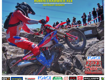 Ruben Chadwick Wins the 2023 Force Accessories Wildwood Rock Extreme Enduro - Australia.