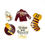 Thumbnail: Harry Pottery: Wizard Christmas Ceramic Ornament Pack