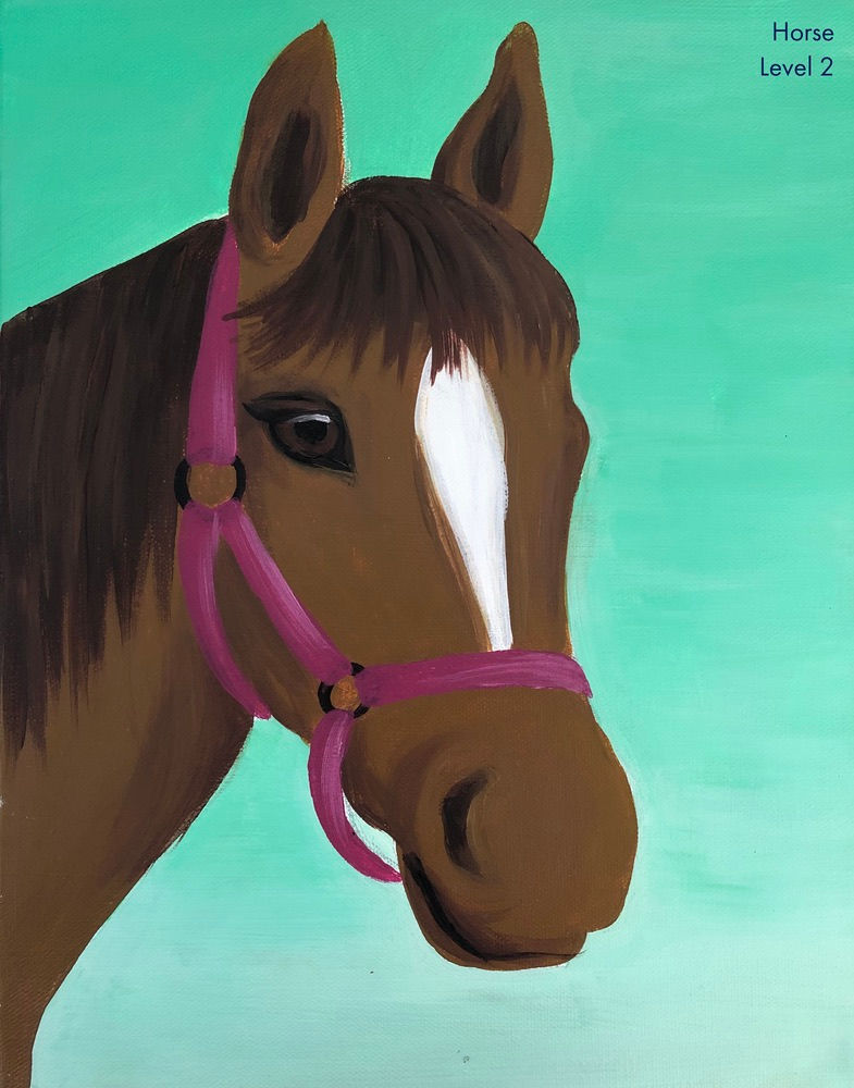 Horse Canvas Kit