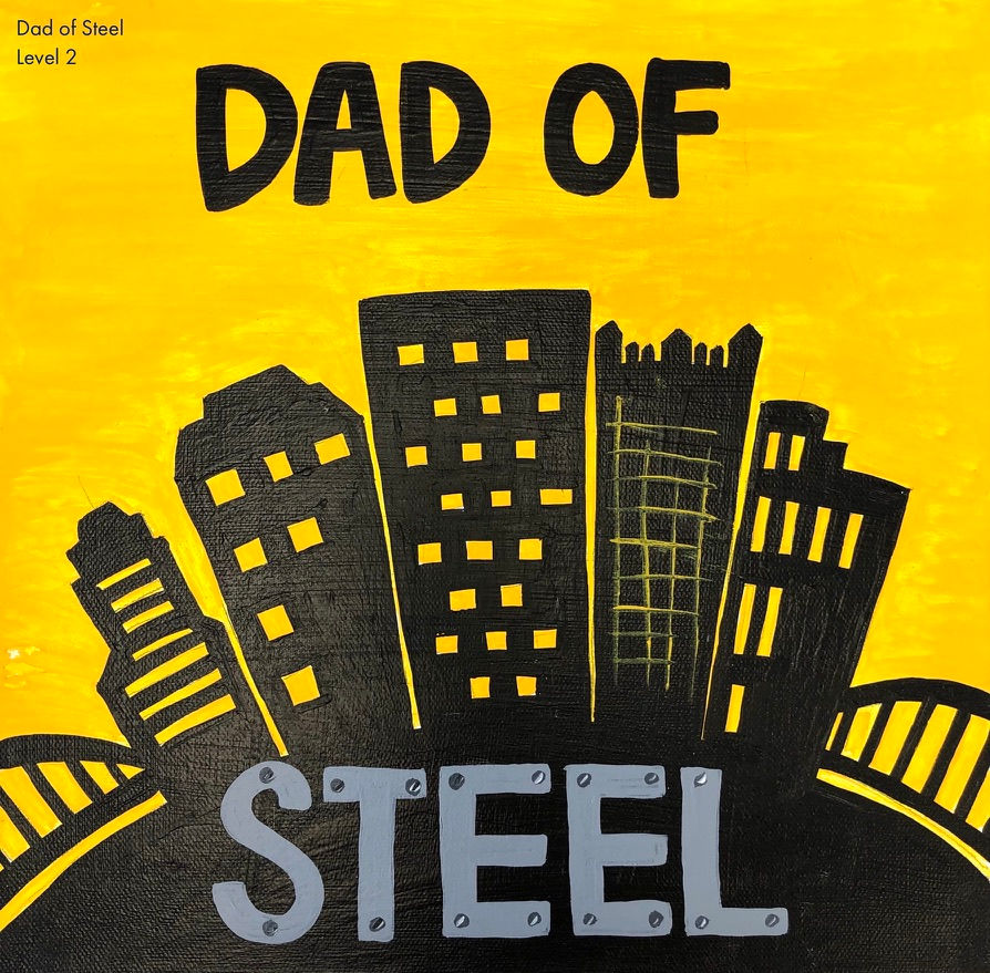 Youth Father's Day Canvas Painting pARTy