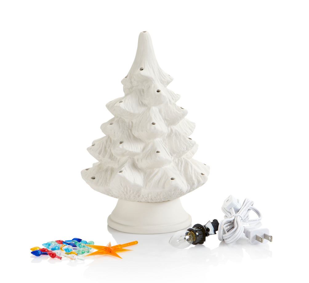 Classic Light Up Christmas Tree - Small (9")