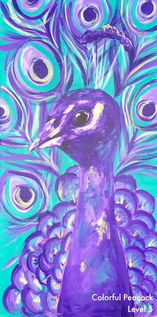 Colorful Peacock