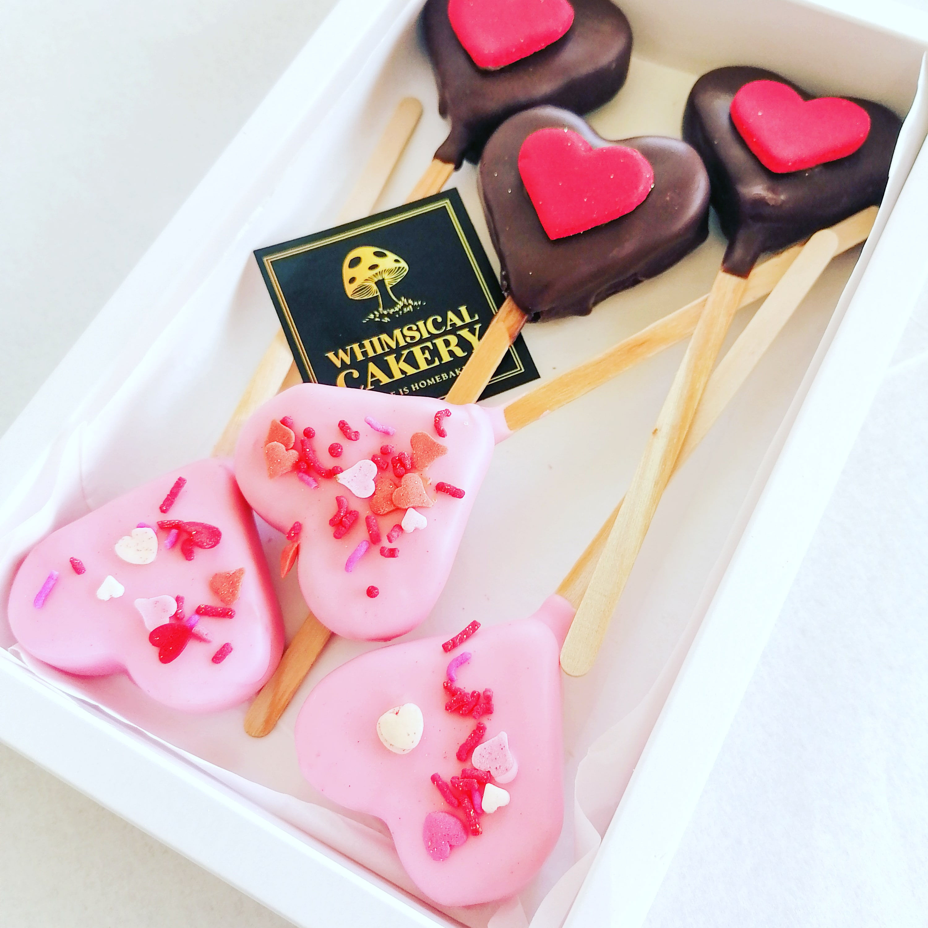 Heart Cake Pops