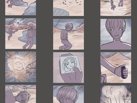 'Loss' Storyboard Poster Project