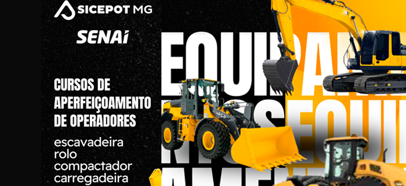 Cursos de Aperfeiçoamento de Operadores de Máquinas Pesadas