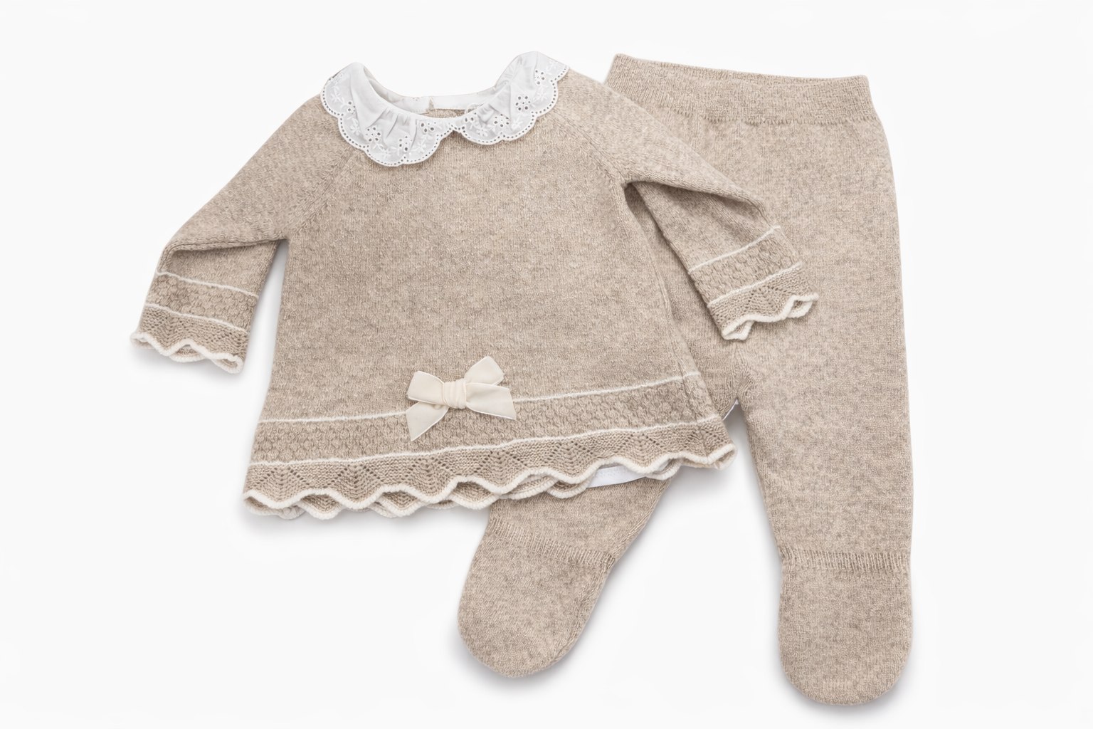 Sweet Heirloom Knit Two-Piece