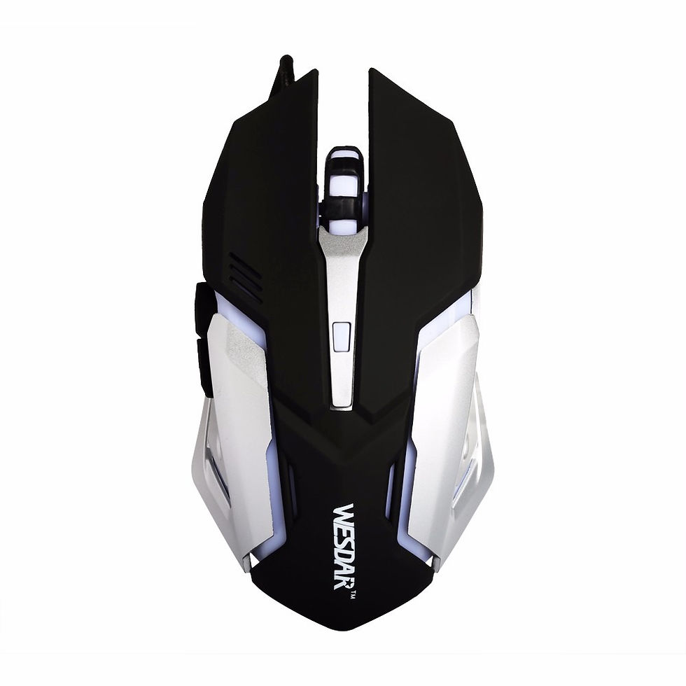 Miniatura: Mouse Profesional Gamer Wesdar x2 Combo Con Mouse Pad