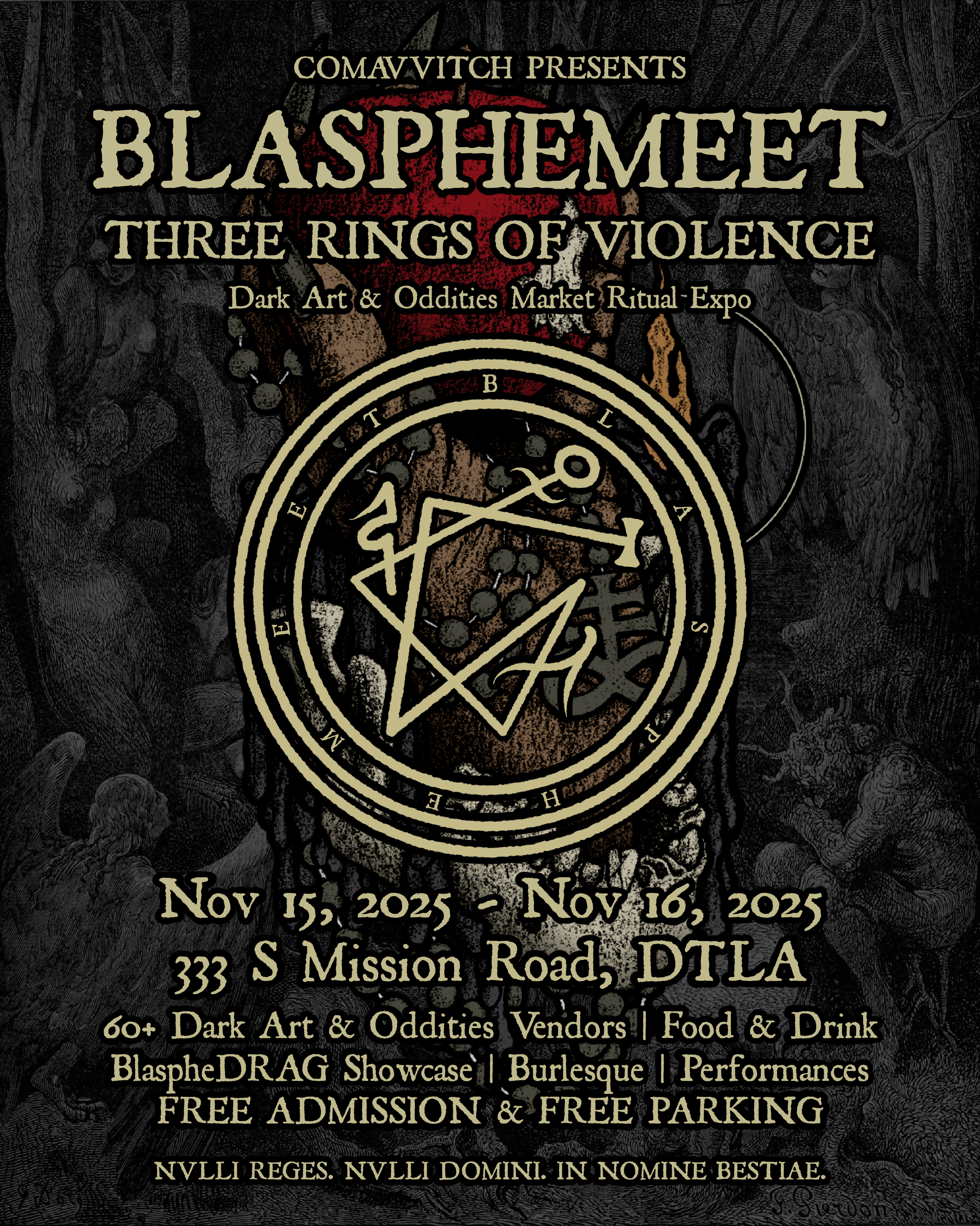 BLASPHEMEET: THREE RINGS OF VIOLENCE | Blasphemeet