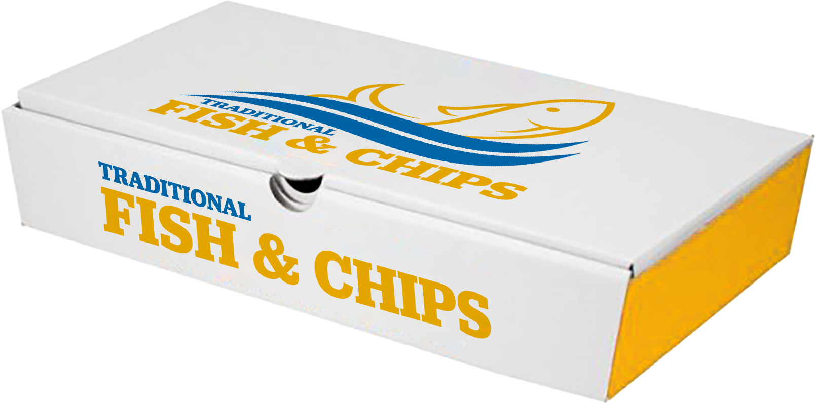 Fish And Chips Box Larger x100