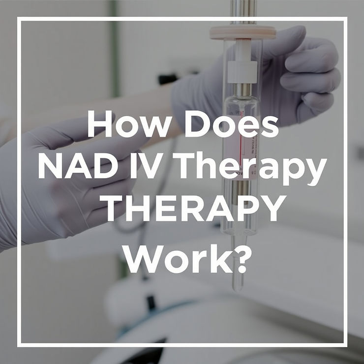 how does NAD IV therapy work