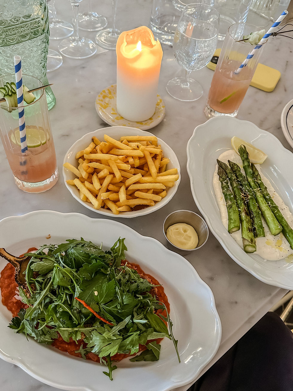 Dineren bij Delphine, Kopenhagen