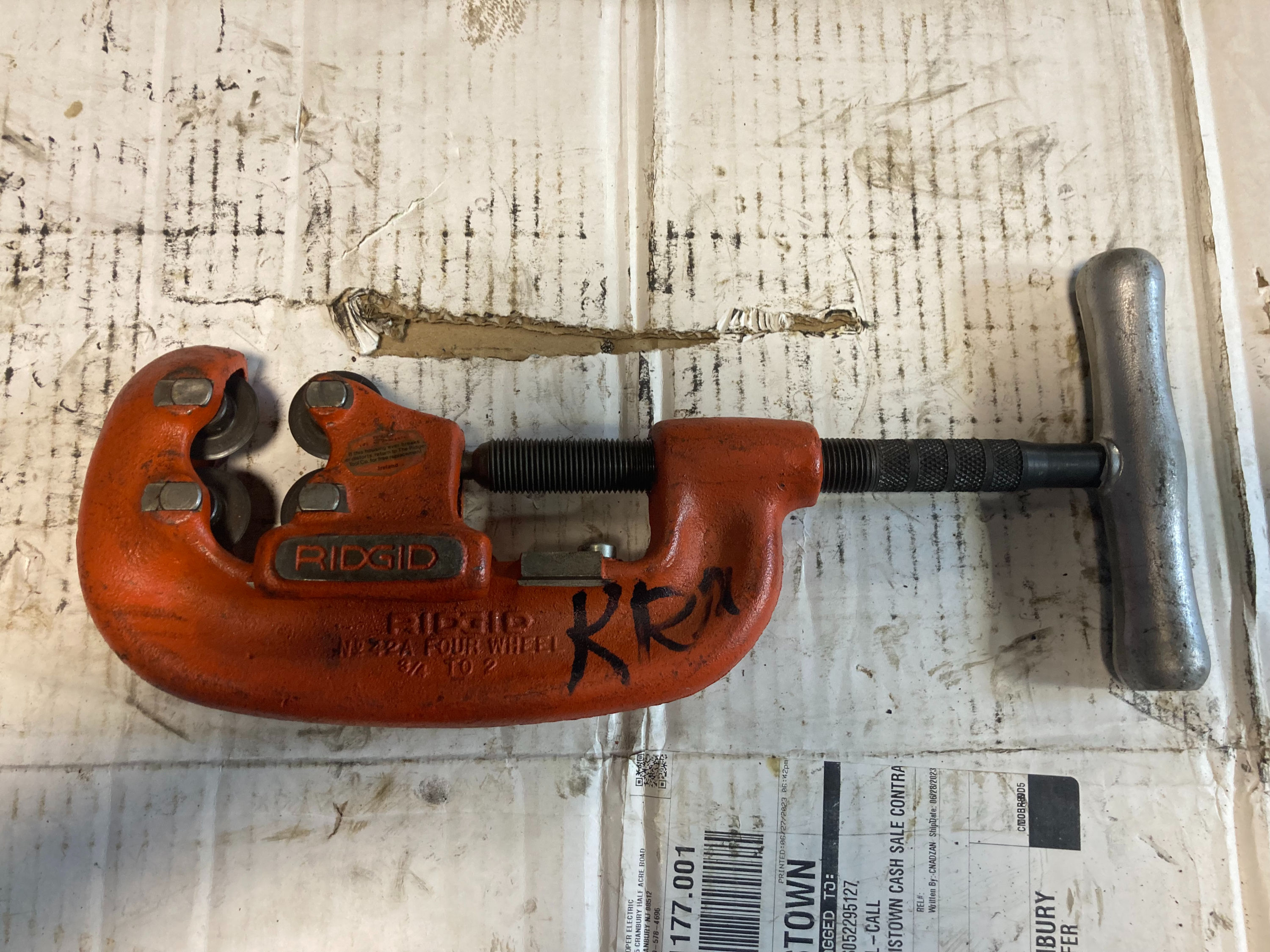 RIGID 42-A - 2" Pipe Cutter
