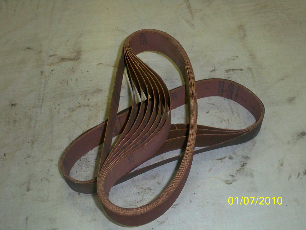 Thumbnail: Benchtop Belt Sander 1 1/2" Wide Belt