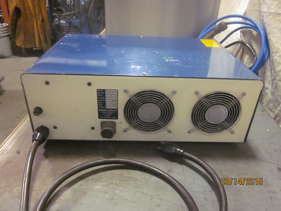 Thumbnail: Branson Series 7000 Ultrasonic Generator & Tank